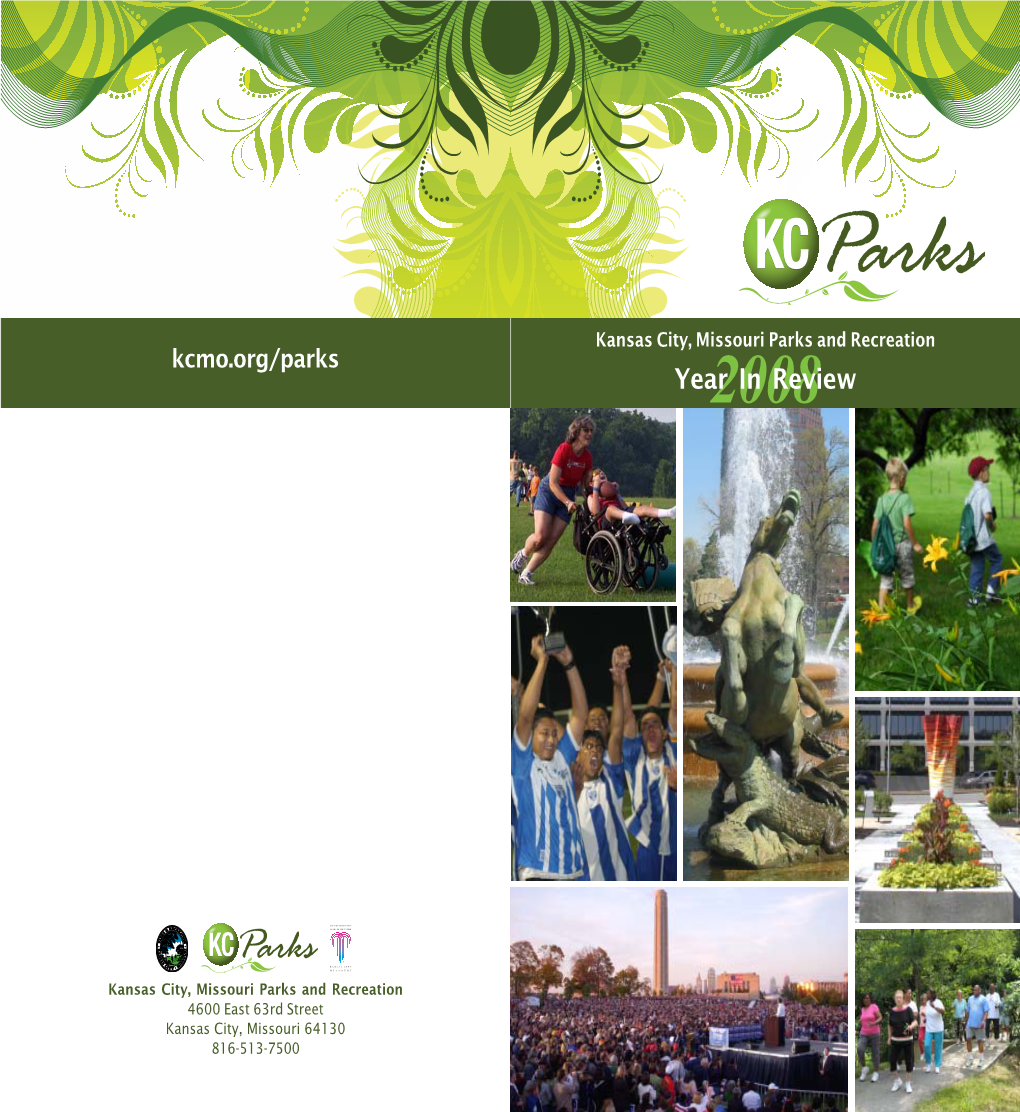 KC Parks 2008 Year in Review