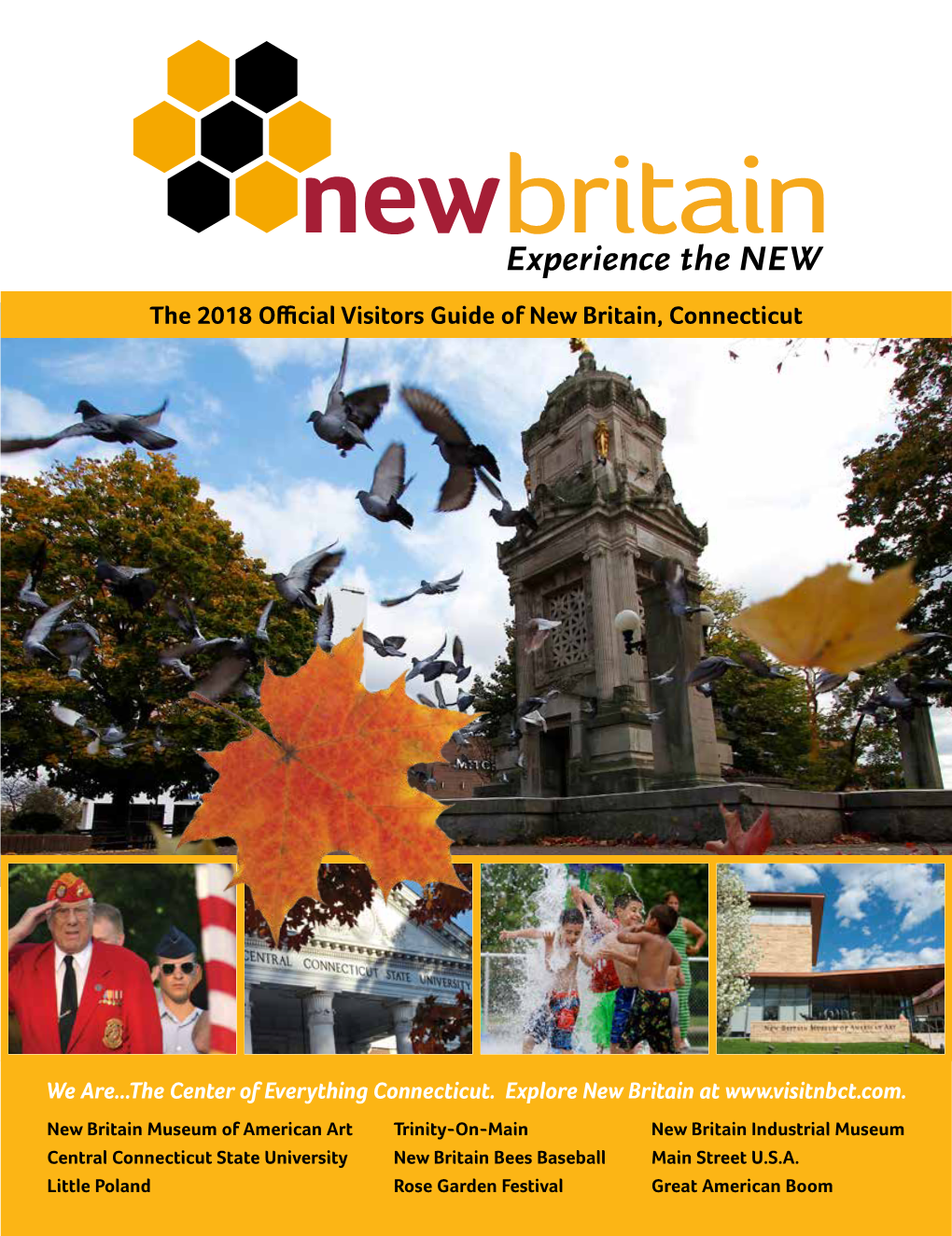 The 2018 Official Visitors Guide of New Britain, Connecticut