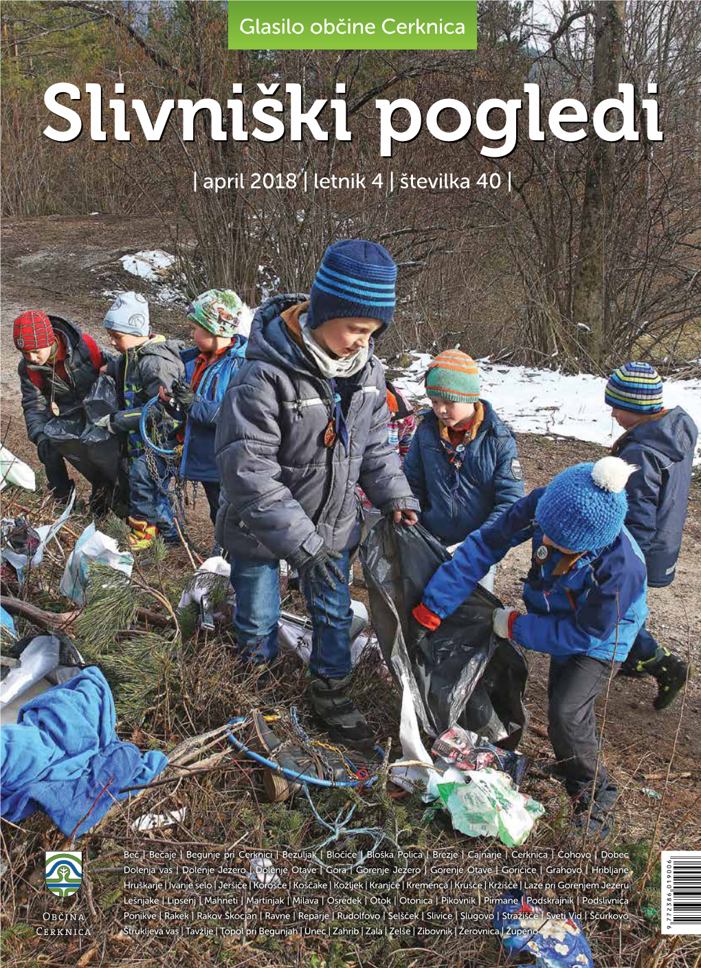 Glasilo Občine Cerknica | April 2018 | Letnik 4 | Številka 40 |