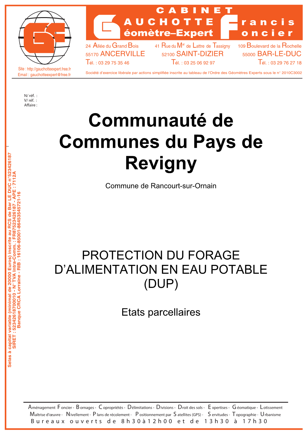 Communauté De Communes Du Pays De Revigny