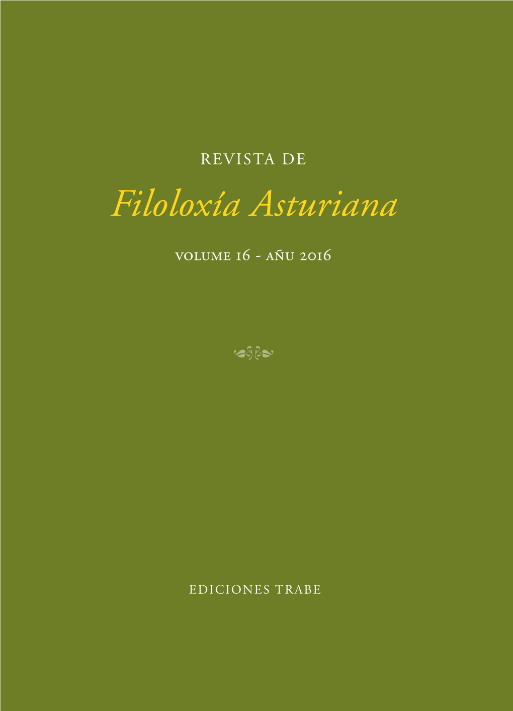 Filoloxía Asturiana