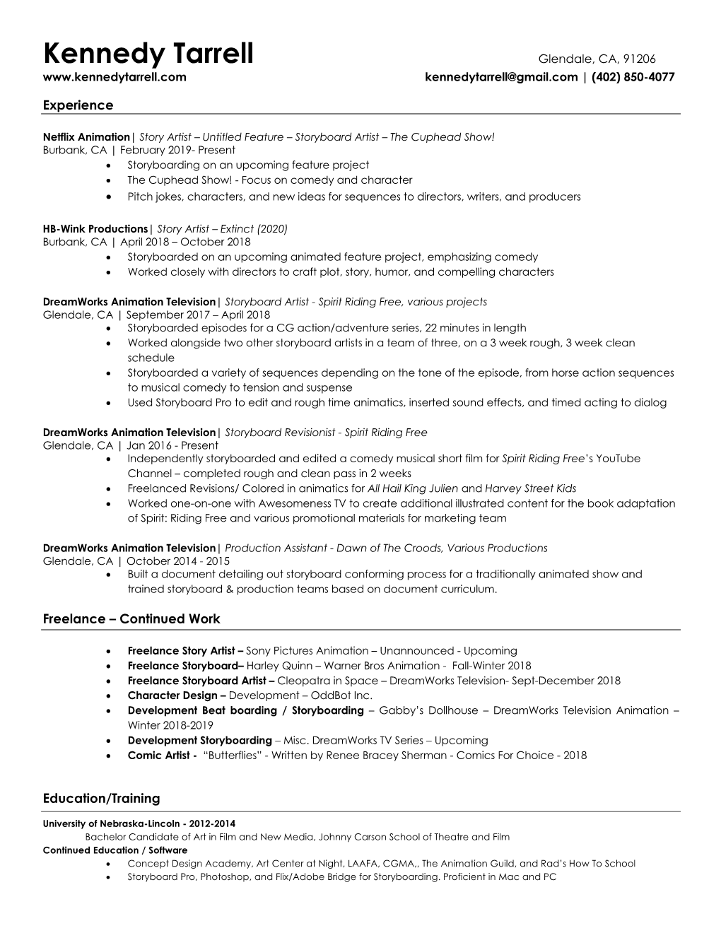 View / Download Resume As