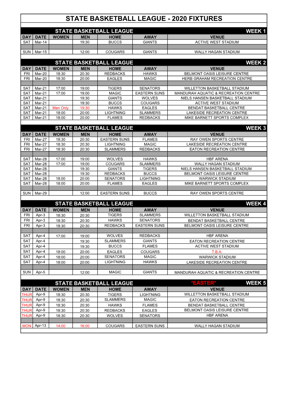 2020 Sbl Fixture Official V9