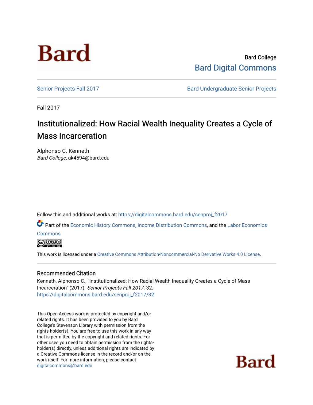 How Racial Wealth Inequality Creates a Cycle of Mass Incarceration