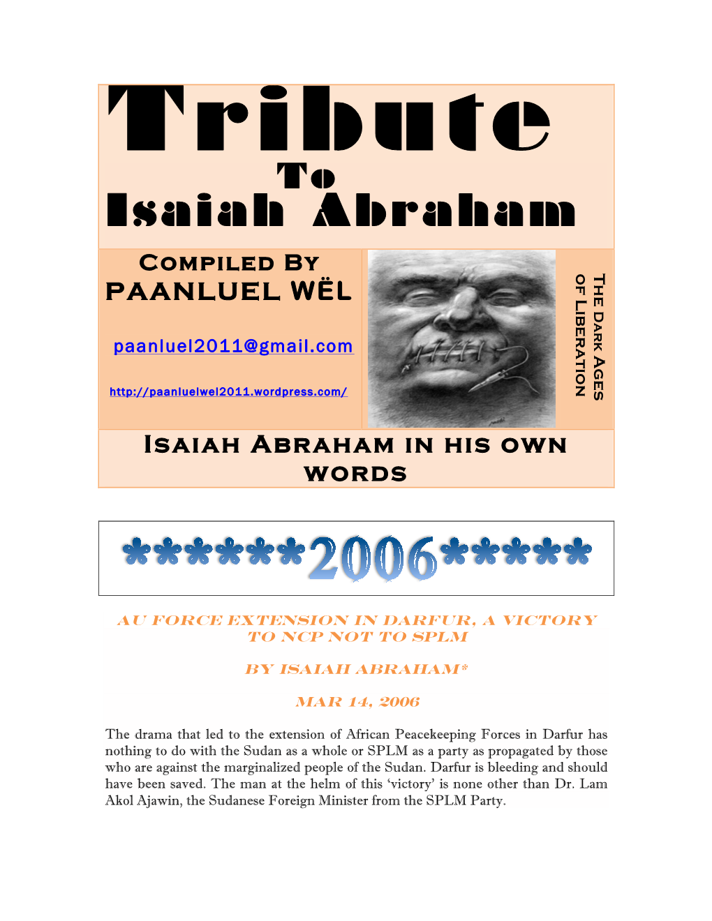 Isaiah Abraham