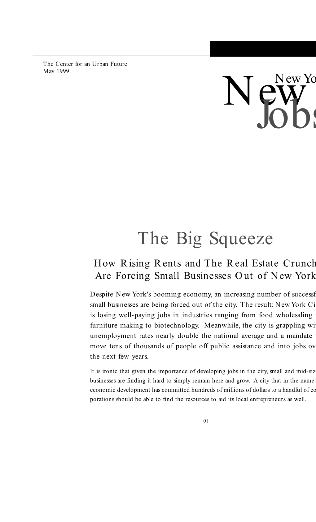 The Big Squeeze How Rising Rents and the Real Estate Crunch Are Forcing Small Businesses out of New York