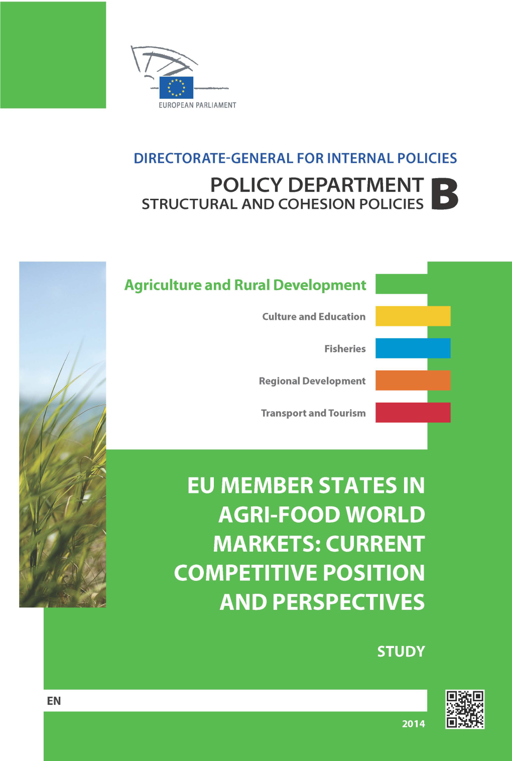 Eu Member States in Agri-Food World Markets: Current Competitive Position and Perspectives