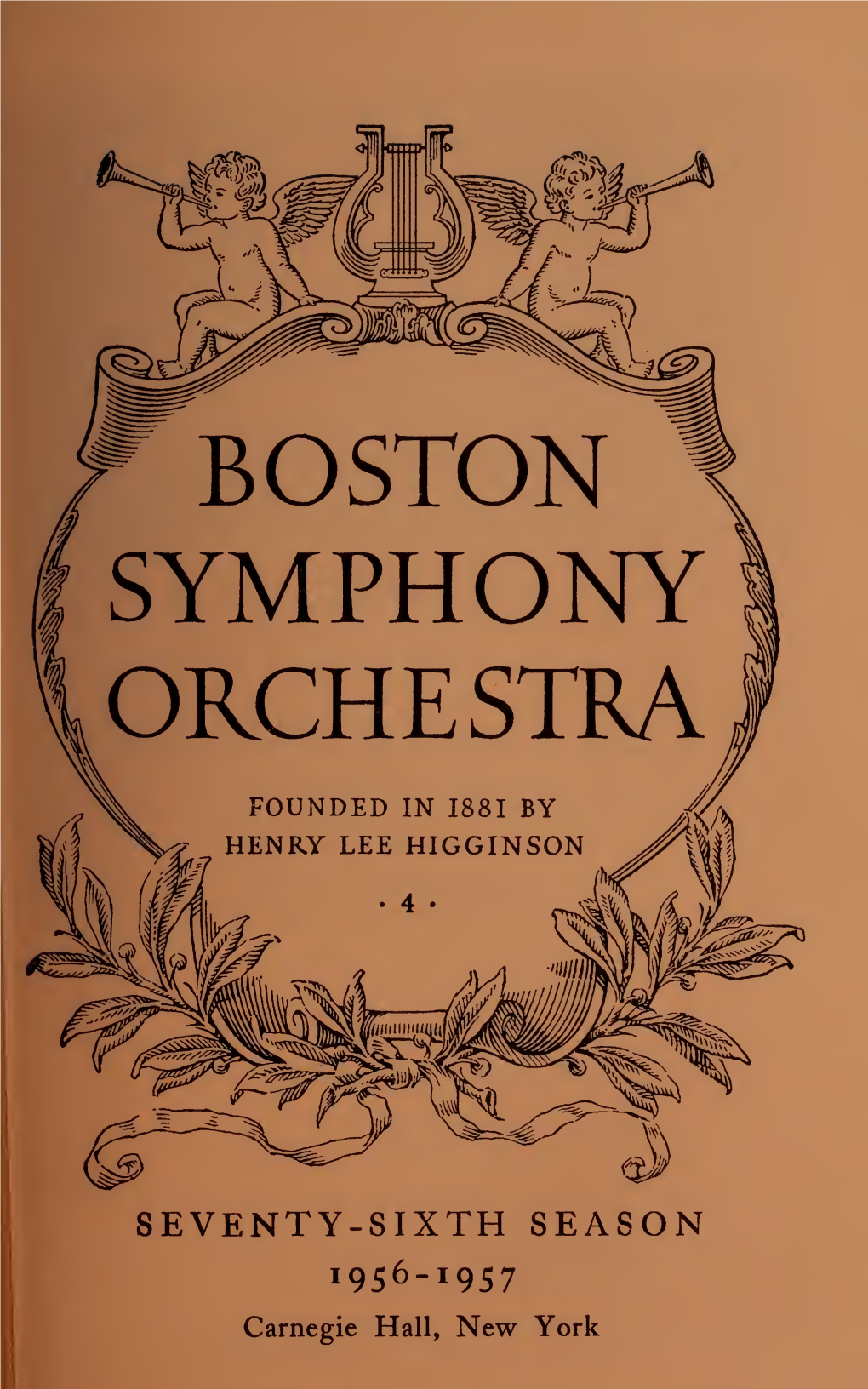 Boston Symphony Orchestra Concert Programs, Season 76, 1956-1957