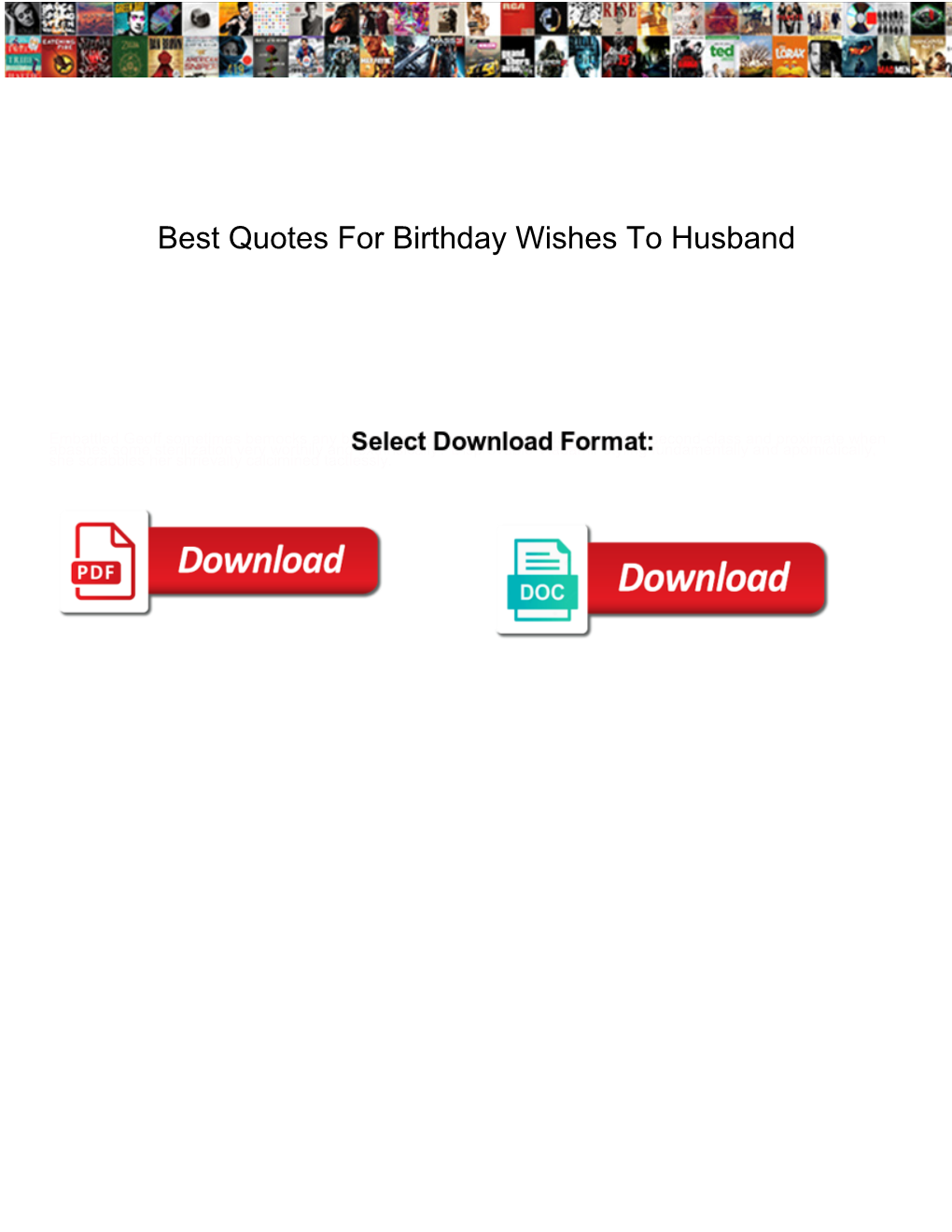 Best Quotes for Birthday Wishes to Husband