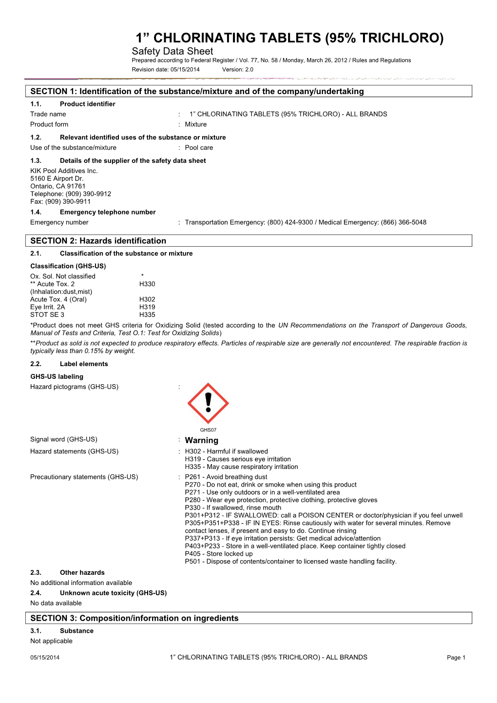 Msds-116611-2