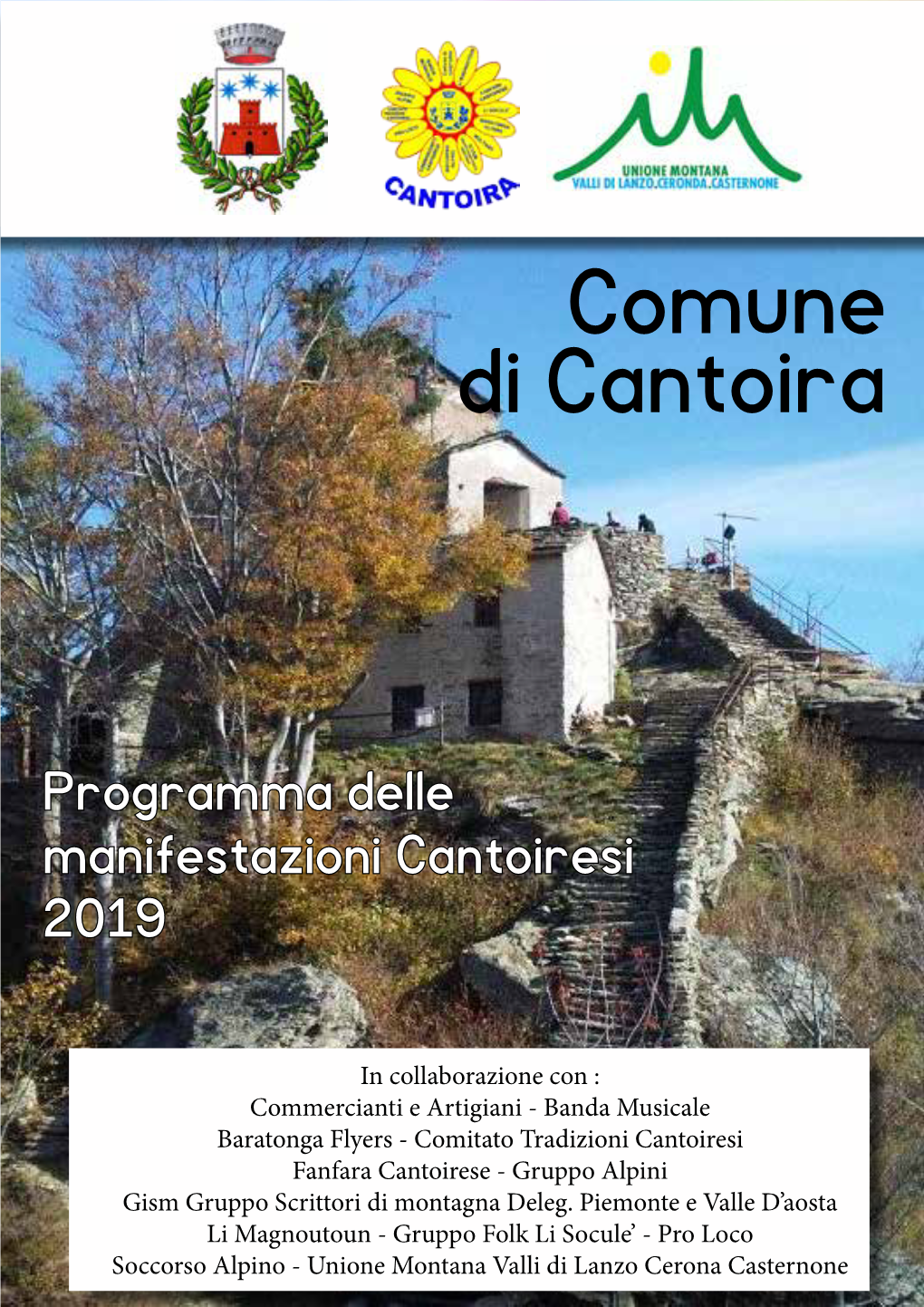 Programma Delle Manifestazioni Cantoiresi 2019