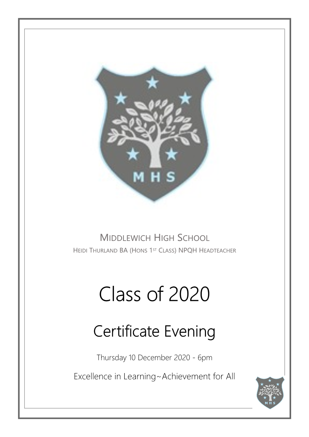 Certificate Evening Programme 2020 PDF File