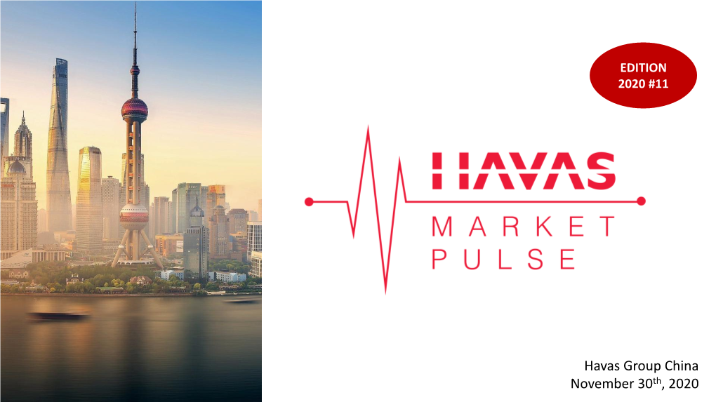 Havas Group China November 30Th, 2020