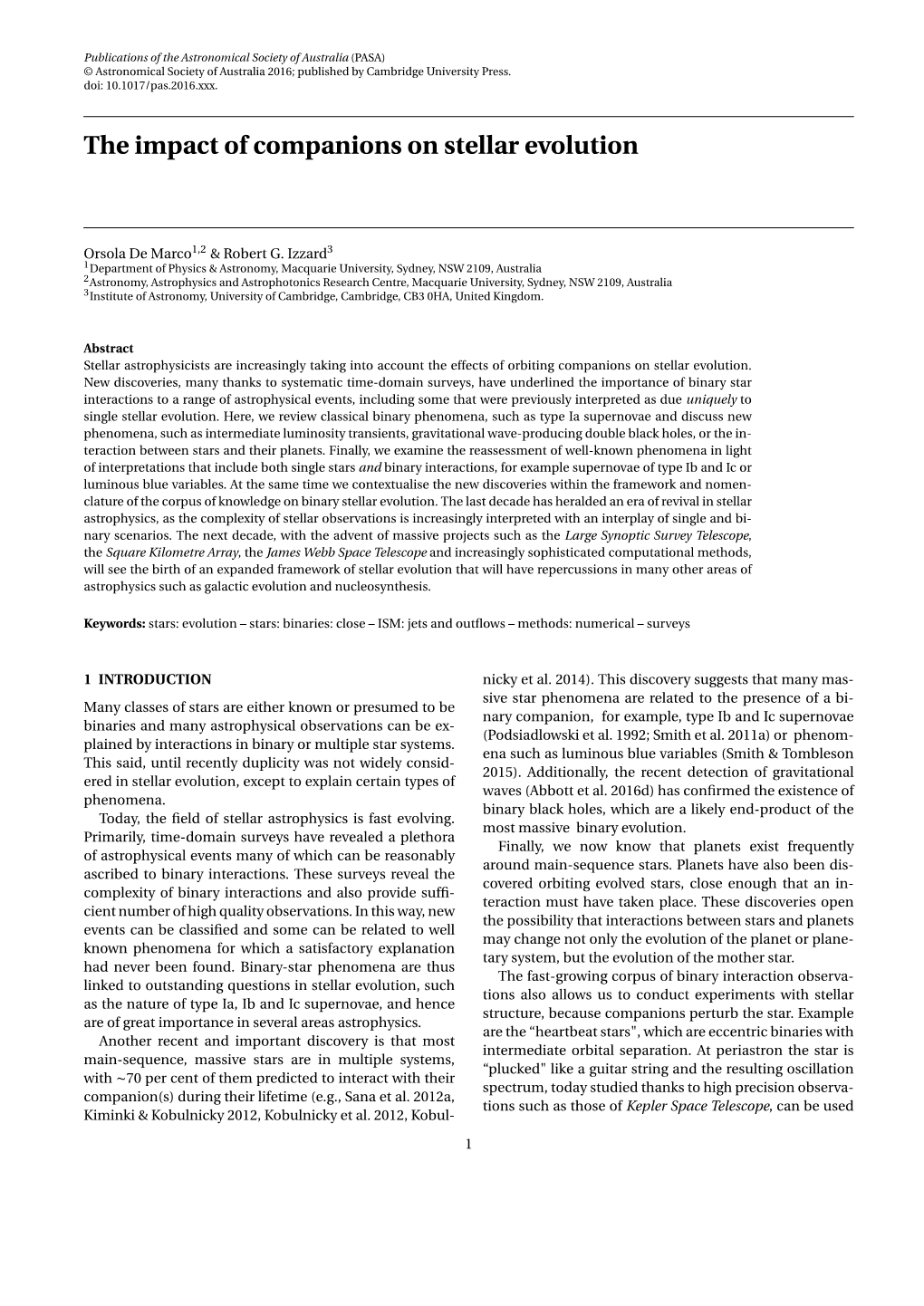 The Impact of Companions on Stellar Evolution