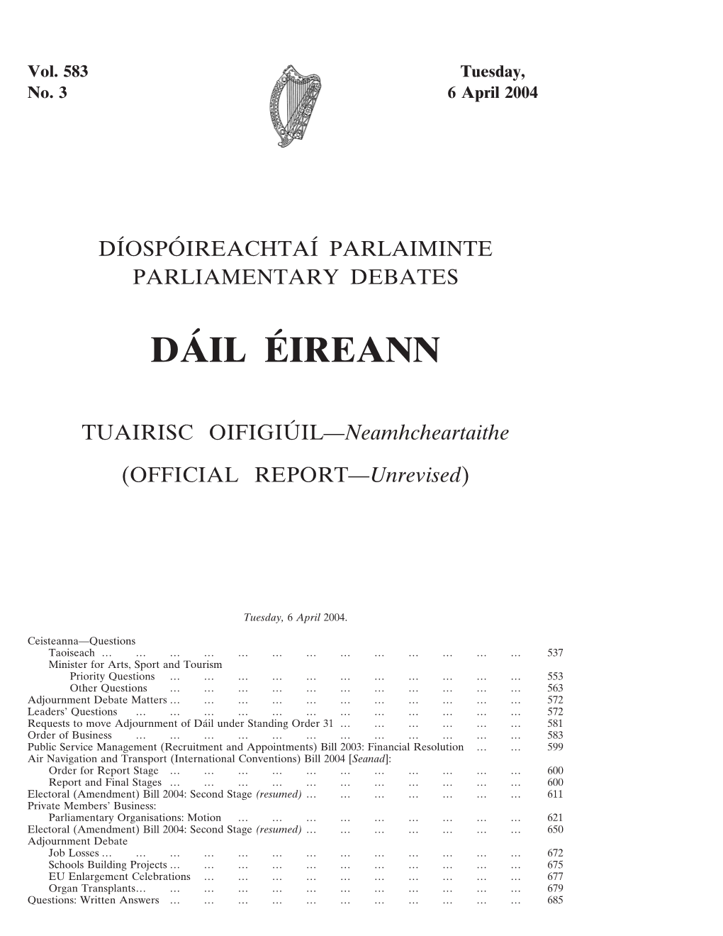 Da´Il E´Ireann