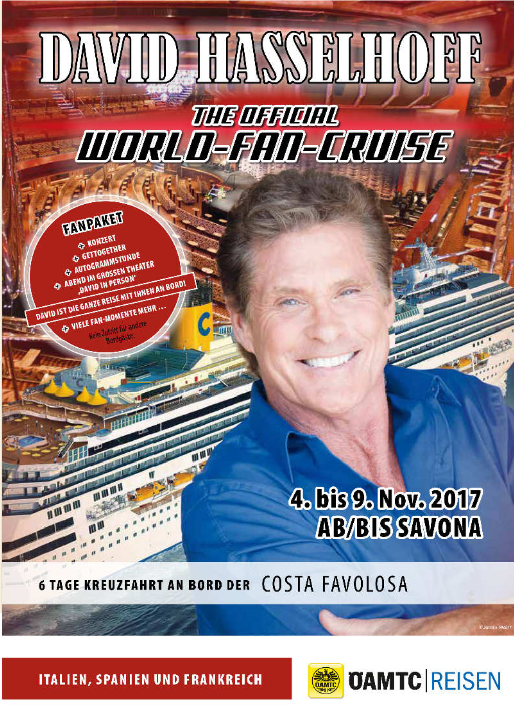 Willkommen Zu Meiner Einmaligen Und Exklusiven World-Fan-Cruise!