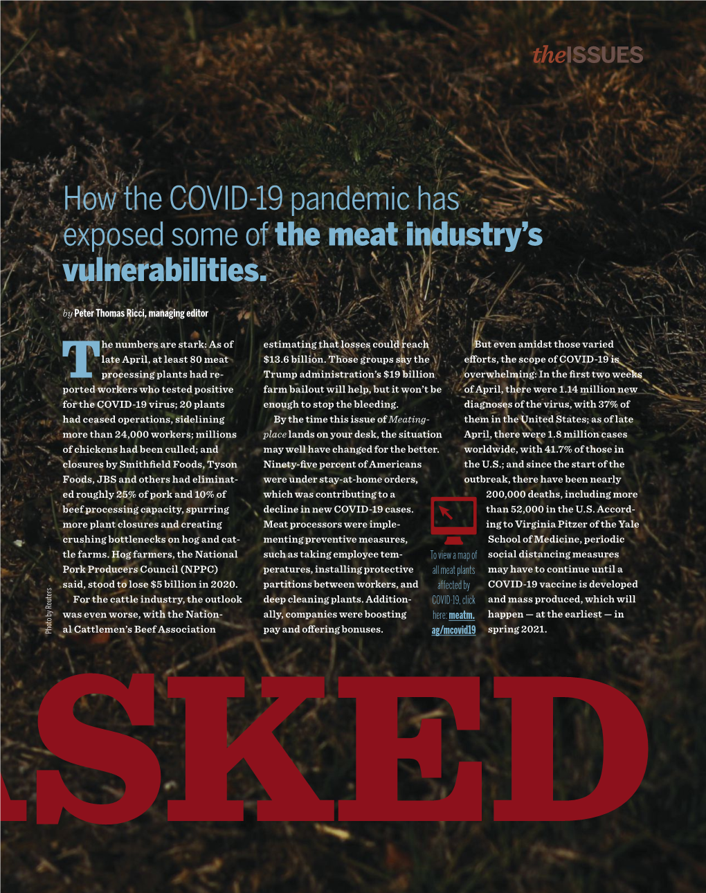 How the COVID-19 Pandemic Has Exposed Some of the Meat Industry’S Vulnerabilities