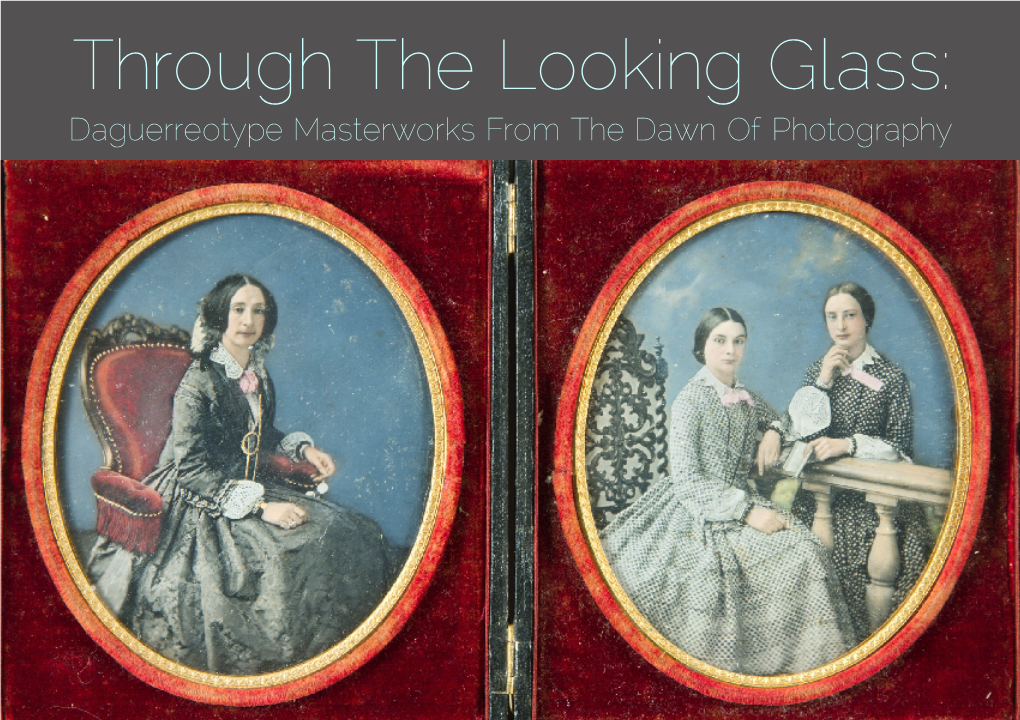 Through the Looking Glass: Daguerreotype Masterworks From