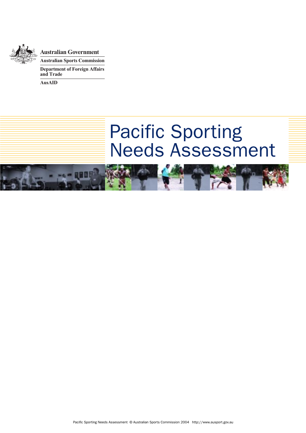 Pacific Sporting Needs Assessment