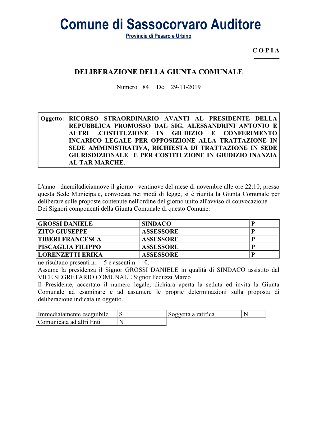 Comune Di Sassocorvaro Auditore Provincia Di Pesaro E Urbino