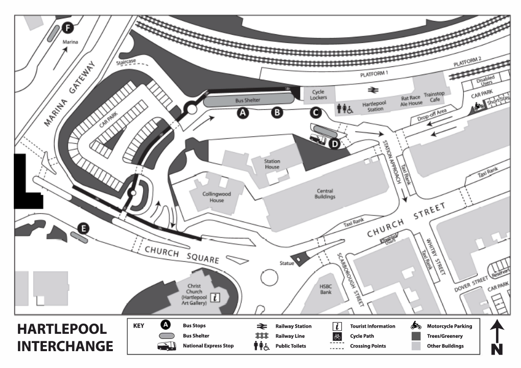 HARTLEPOOL INTERCHANGE STAND ALLOCATION Effective from Sunday 5 January 2020