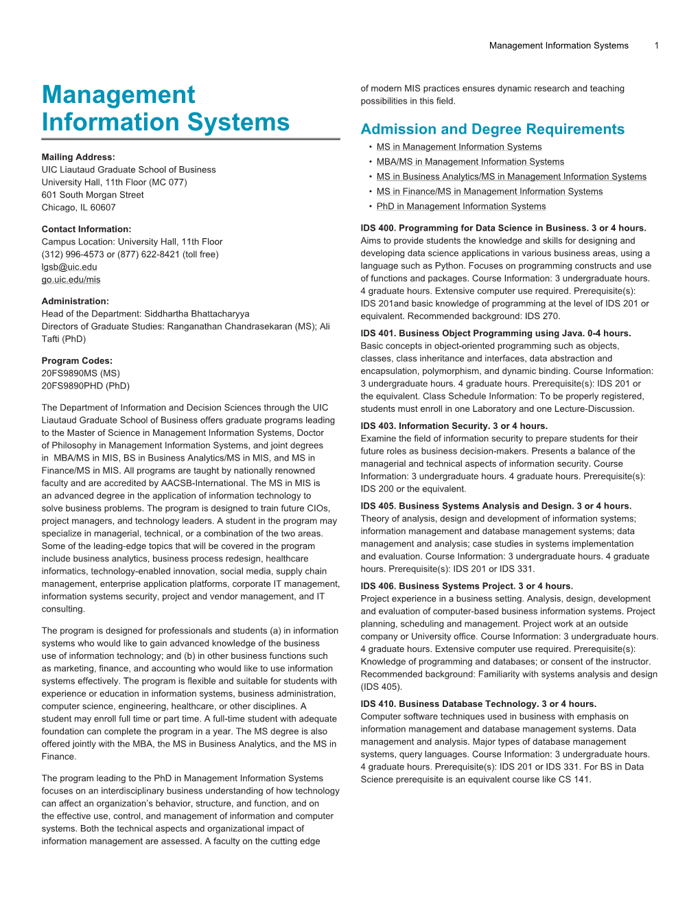 Management Information Systems 1