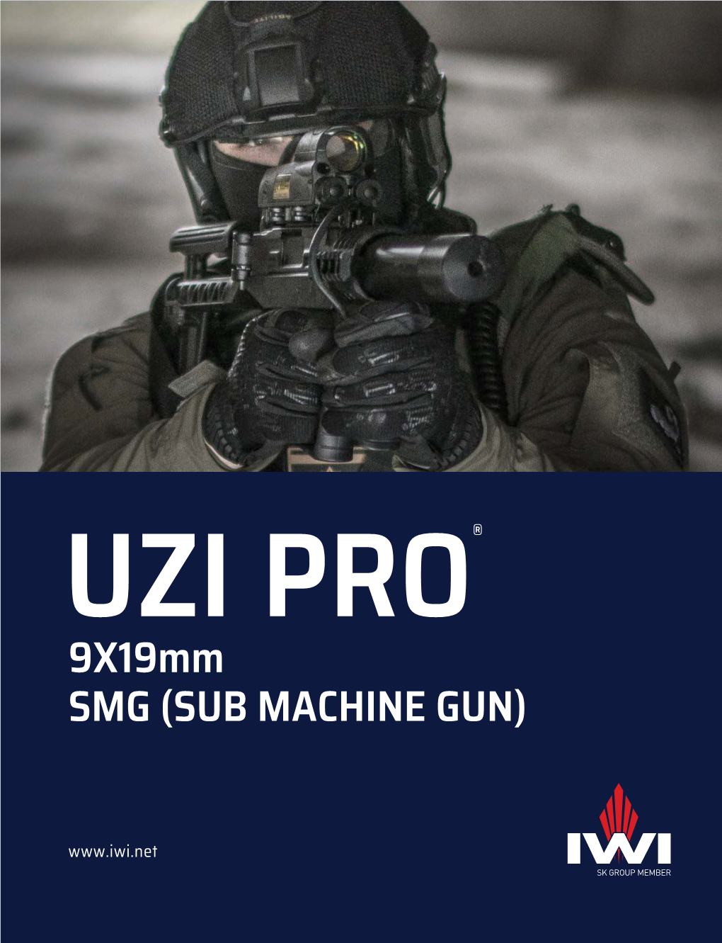 UZI PRO® 9X19mm SMG (SUB MACHINE GUN)