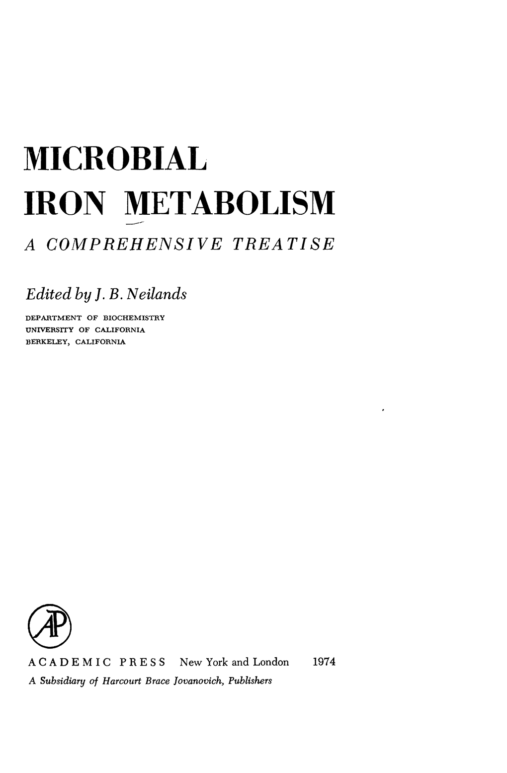 Ferritin and Iron Metabolism in Phycomyces