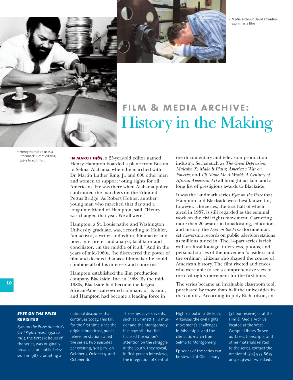 Film & Media Archive: History in the Making