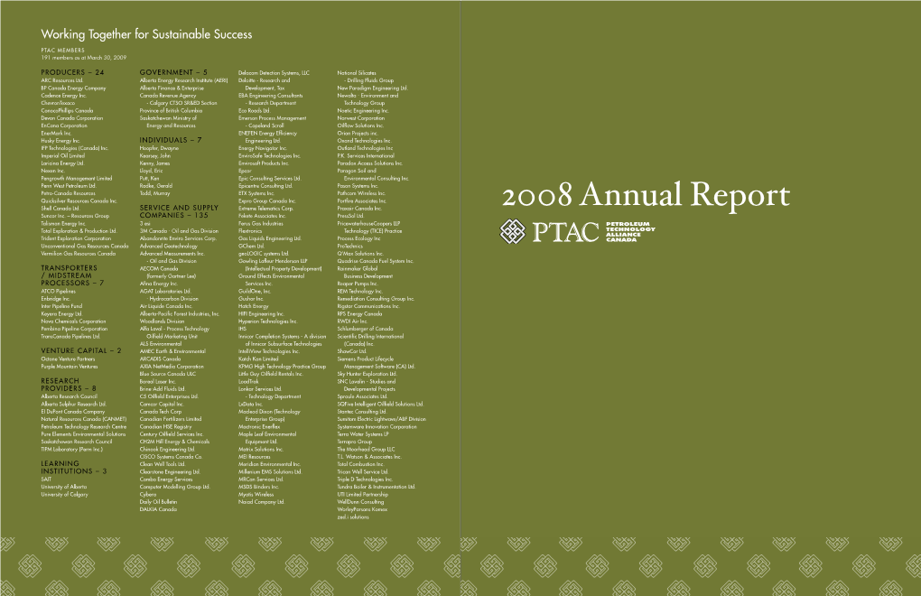 2008 Annual Report Suncor Inc