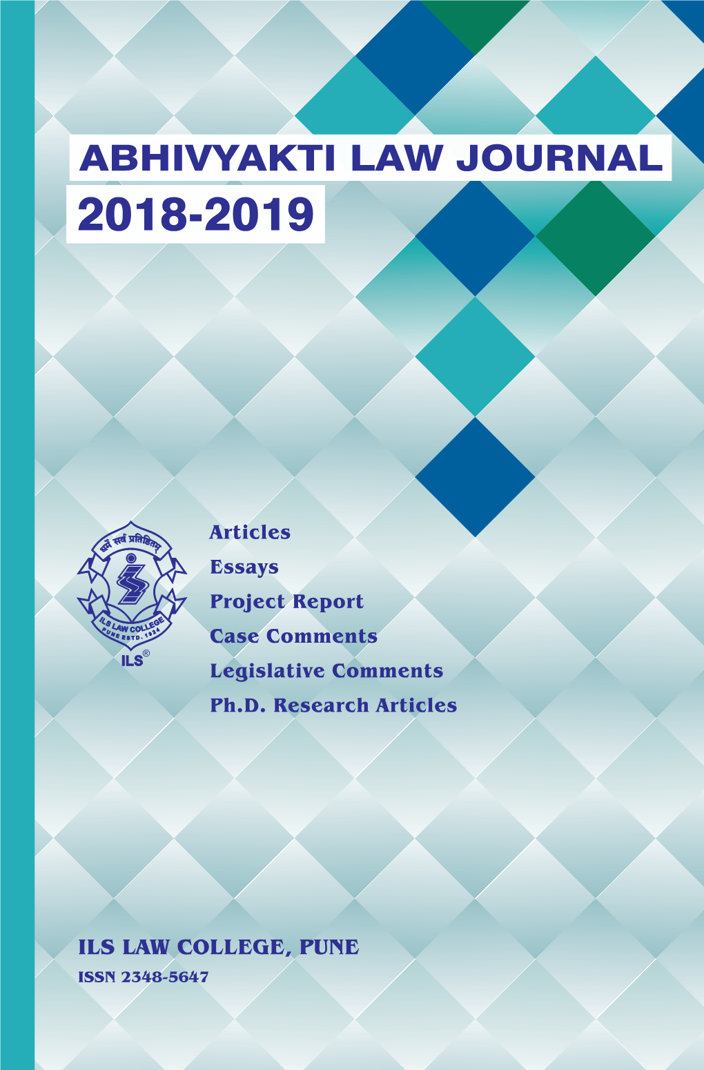 Abhivyakti Law Journal 2018-2019