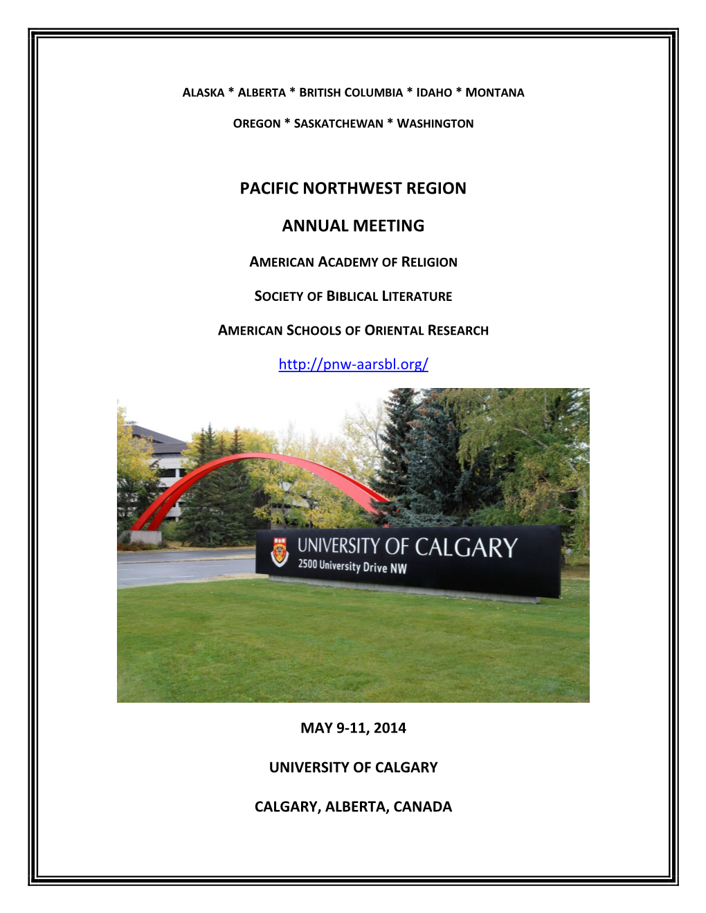 University of Calgary Program