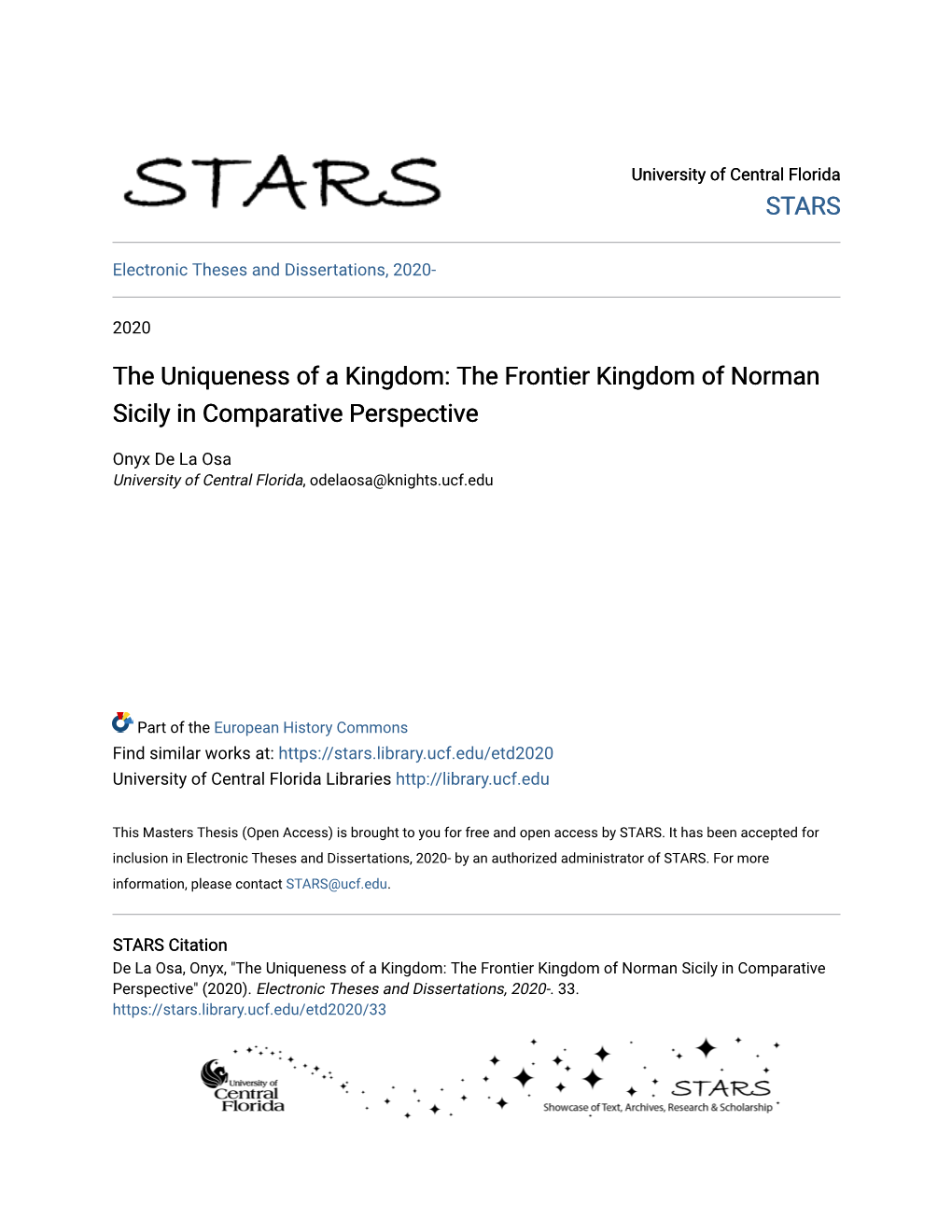 The Frontier Kingdom of Norman Sicily in Comparative Perspective