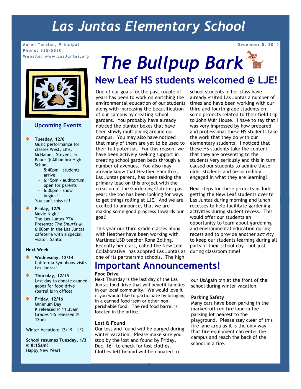 The Bullpup Bark