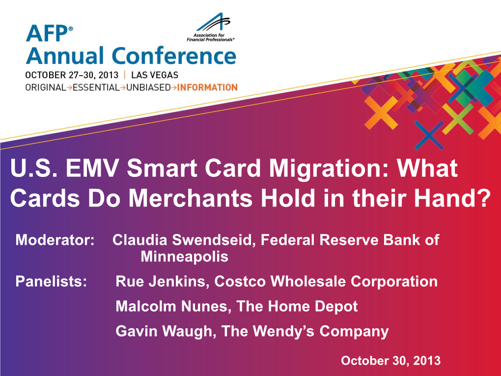 US EMV Smart Card Migration