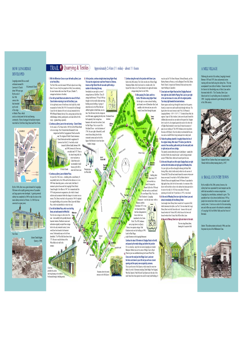 Longridge Heritage Trails 1.5-2 Miles