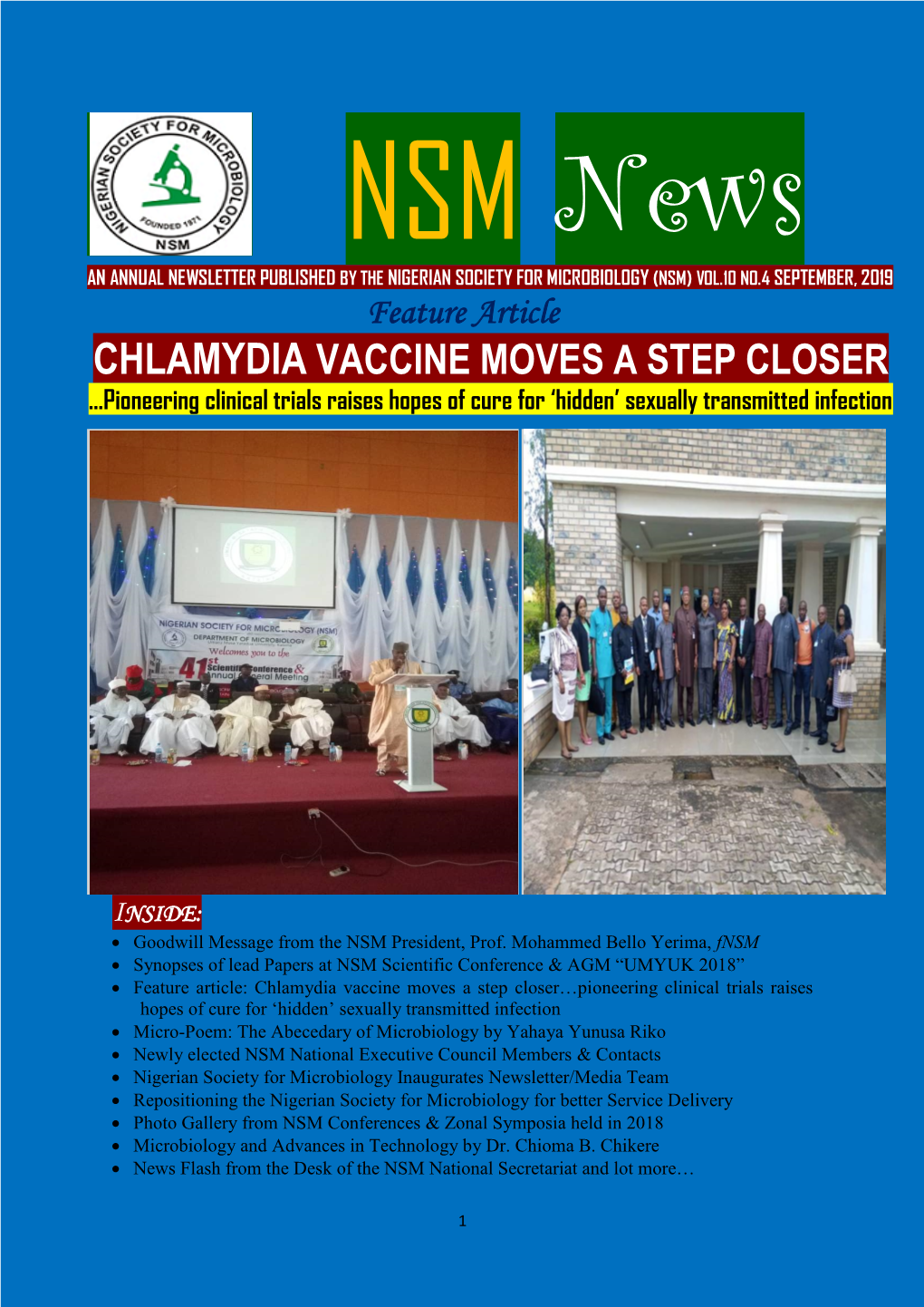 NSM 2019 Newsletter