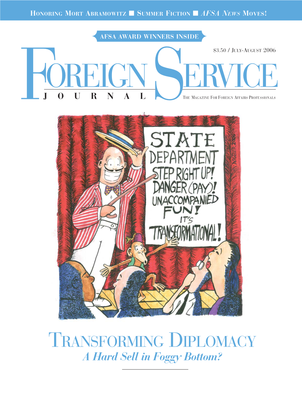 The Foreign Service Journal, July-August 2006