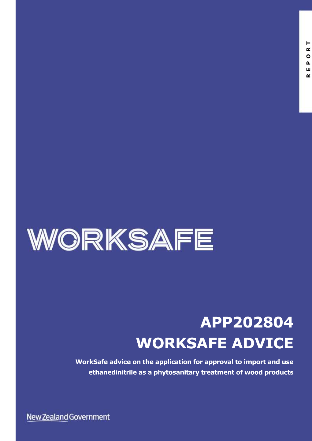 App202804 Worksafe Advice