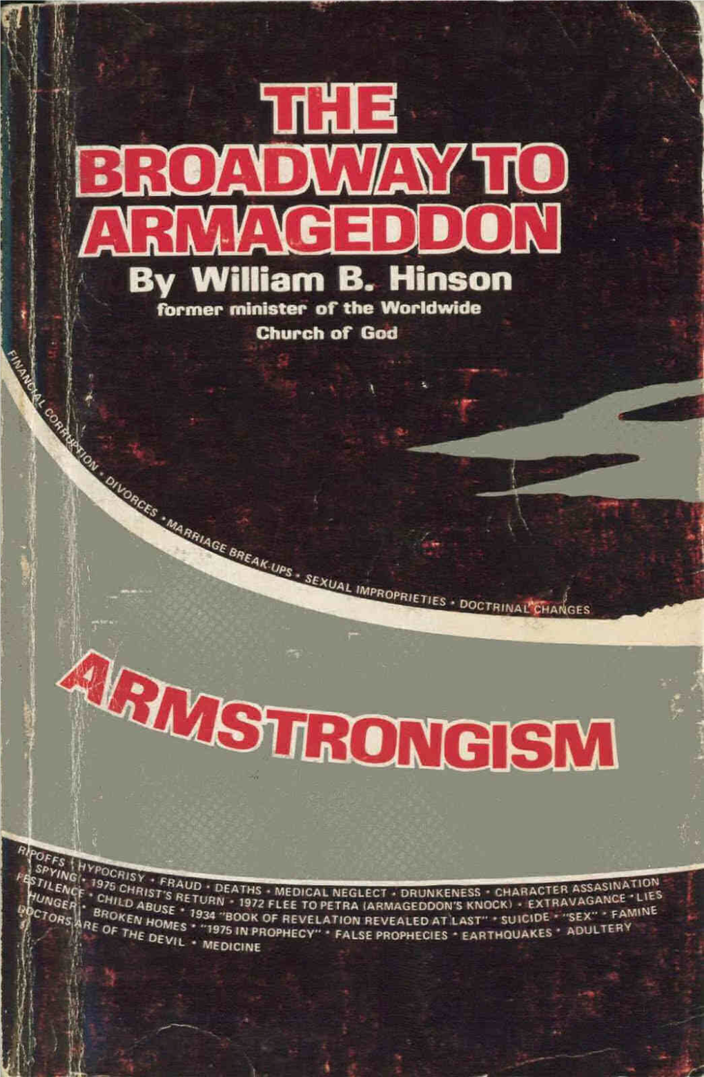 The Broadway to Armageddon by William