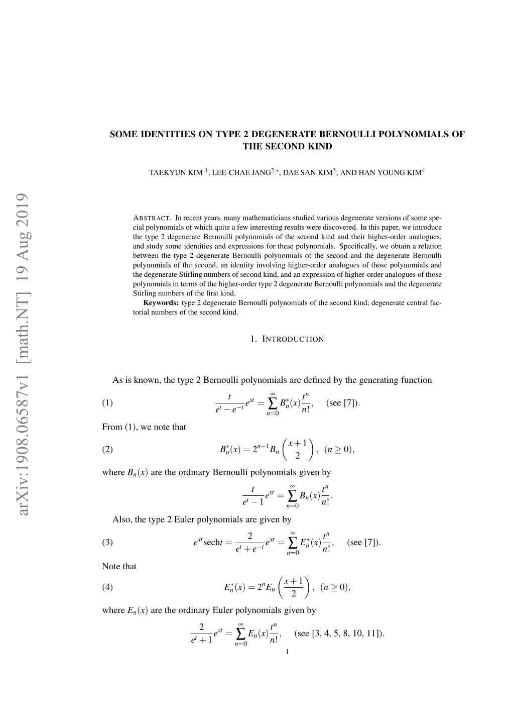 Some Identities of Type 2 Degenerate Bernoulli Polynomials of the Second