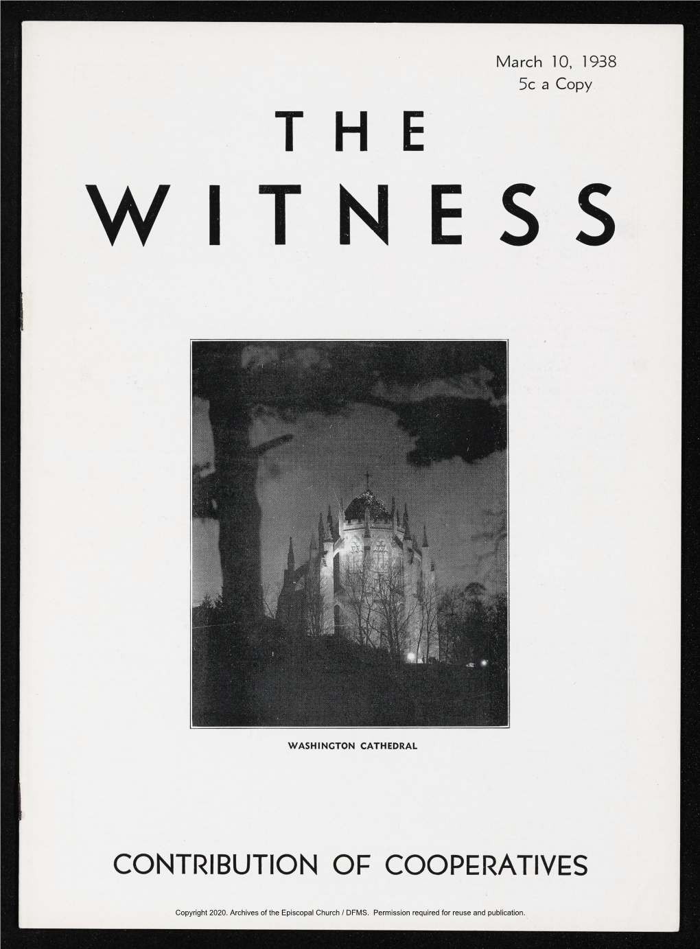 1938 the Witness, Vol. 22, No. 18