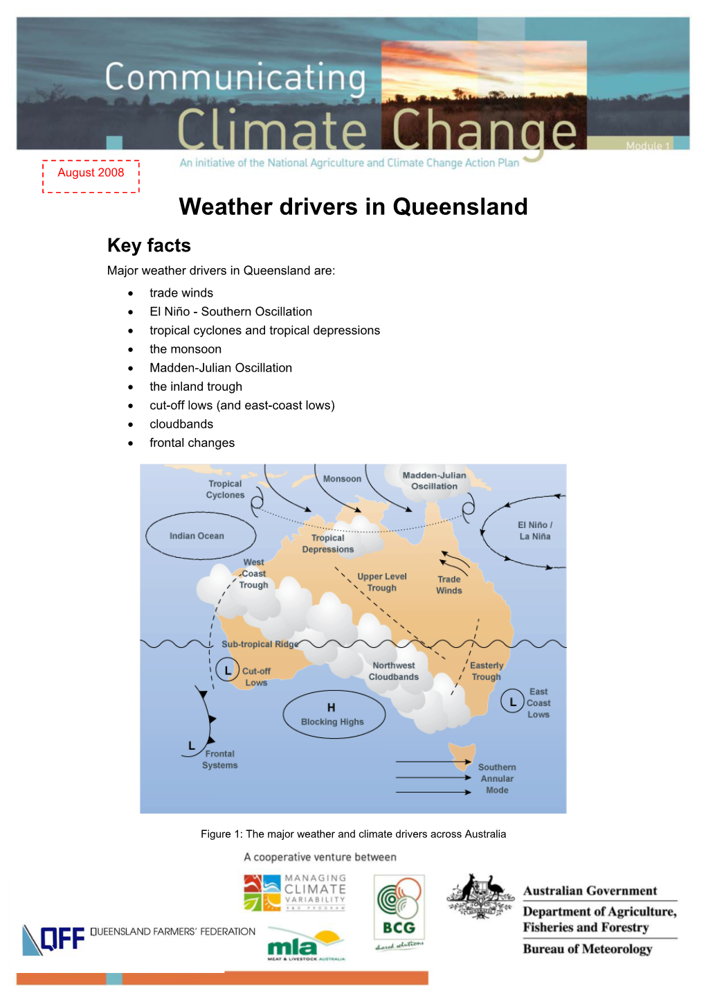 Weather Drivers in Queensland