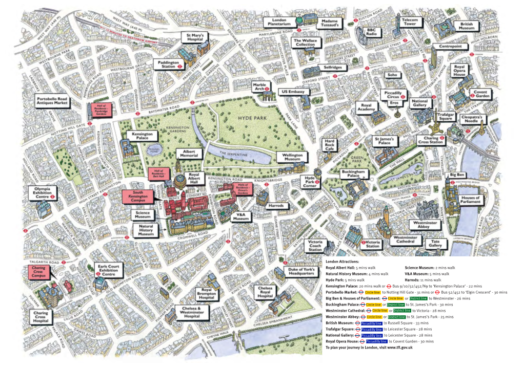 Royal Albert Hall: 5 Mins Walk Science Museum