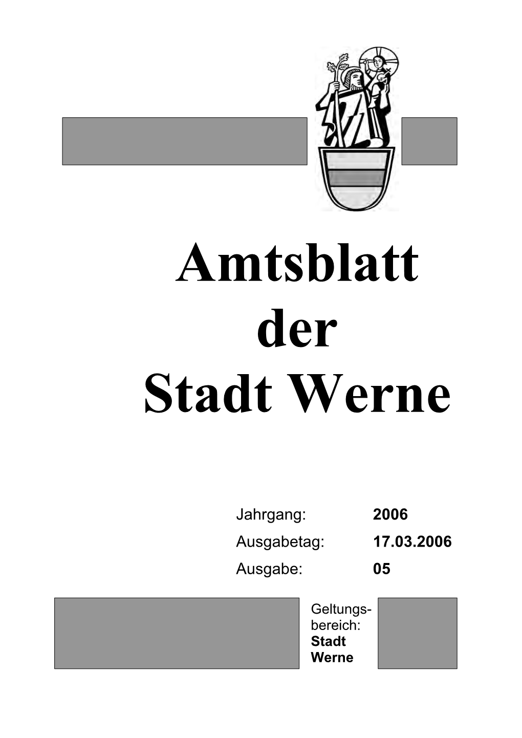 Amtsblatt 2006