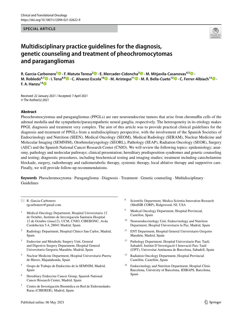 Guideline Diagnosis Genetic Ph