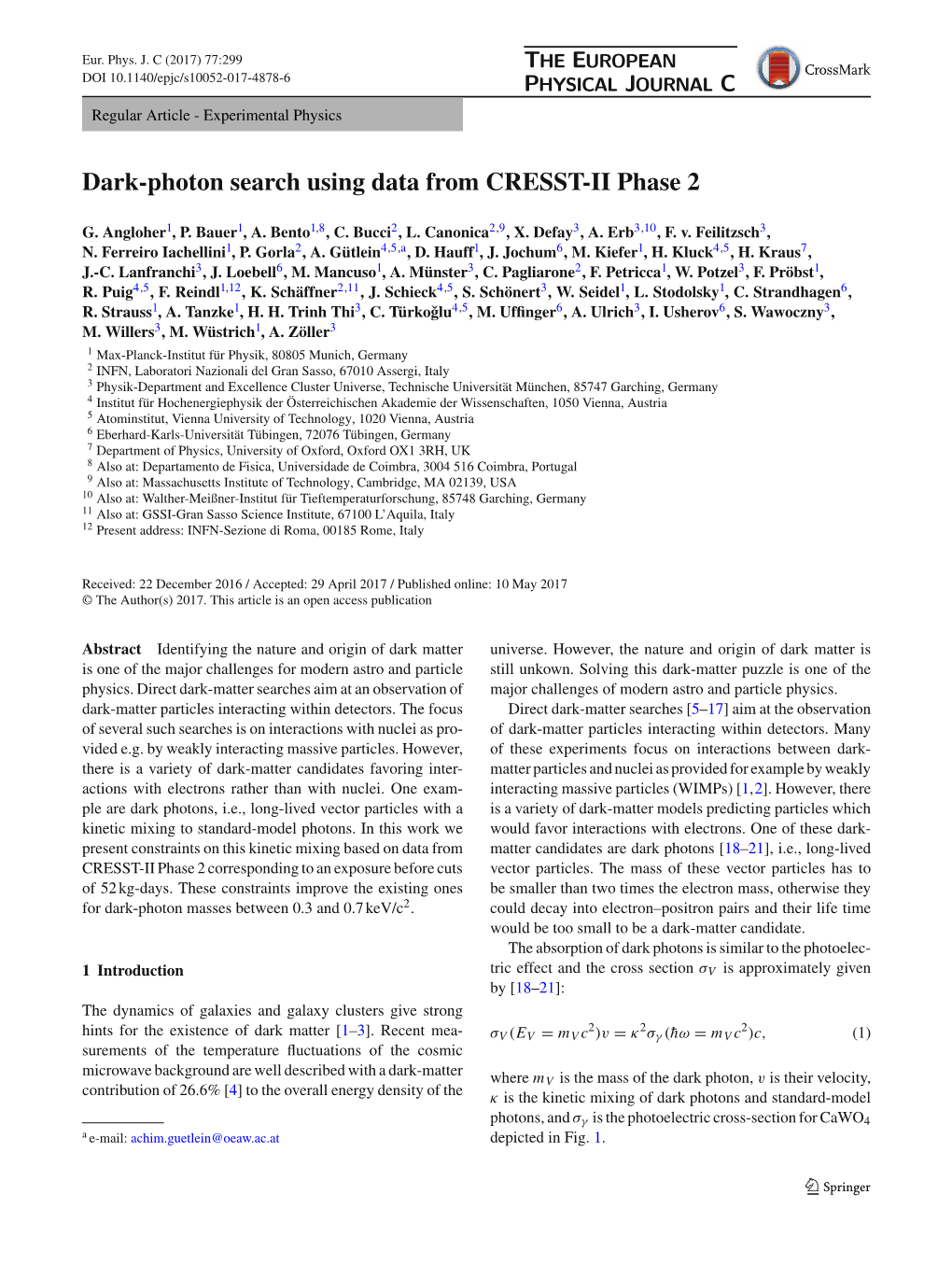 Dark-Photon Search Using Data from CRESST-II Phase 2
