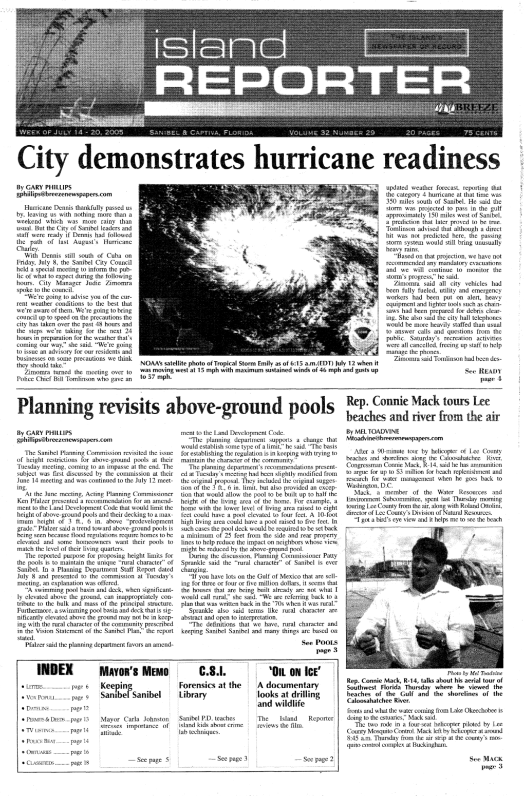 City Demonstrates Hurricane Readiness