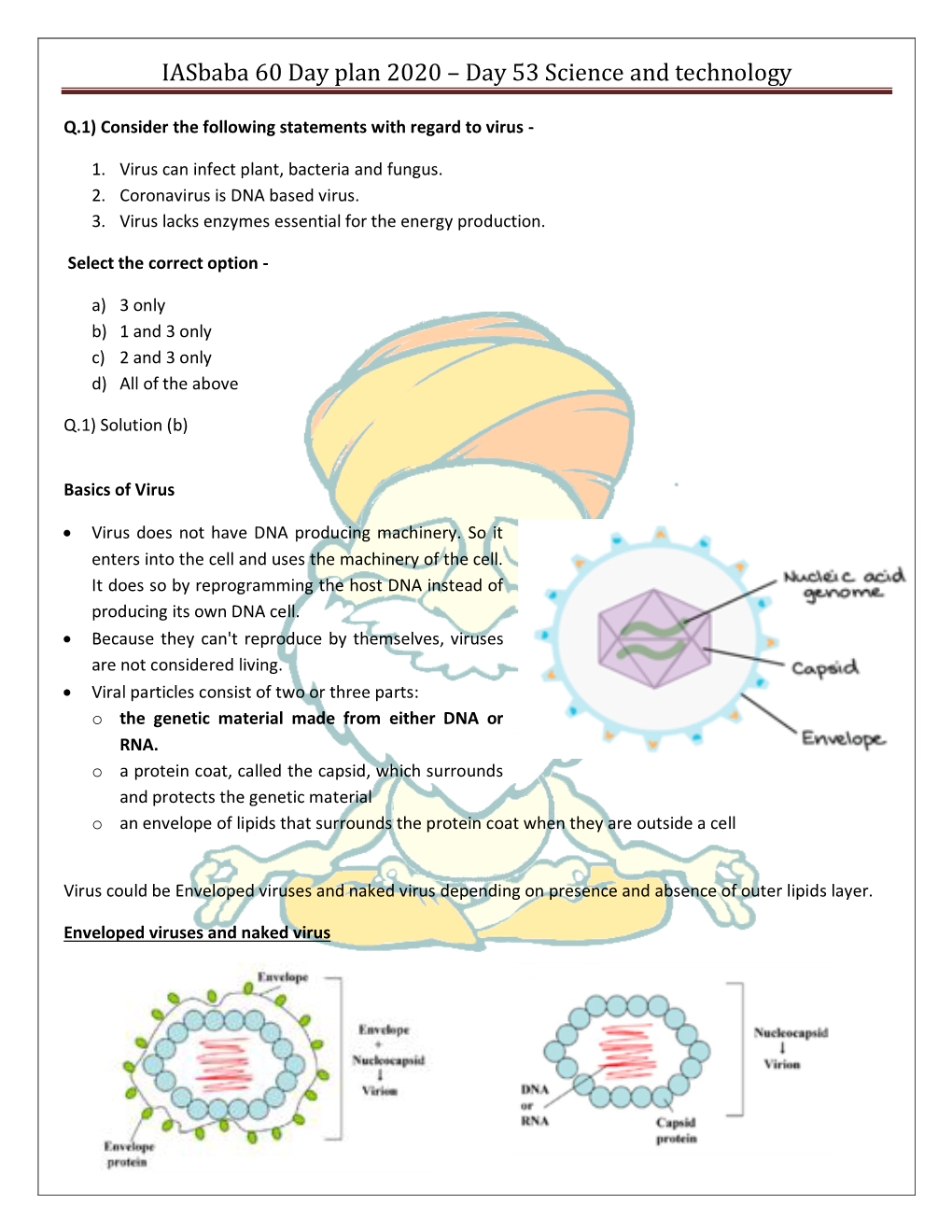 Iasbaba 60 Day Plan 2020 – Day 53 Science and Technology