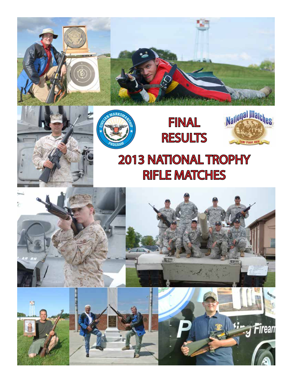 2013 National Trophy Rifle Matches Final Results